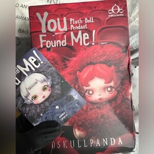 Open Box sealed bag POP MART SKULLPANDA You Found Me! Series Blind Box Figure